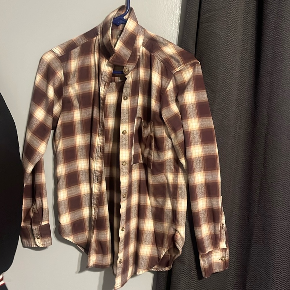 american eagle size extra small button up shirt